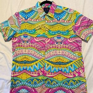 John Lennon Button Up Shirt